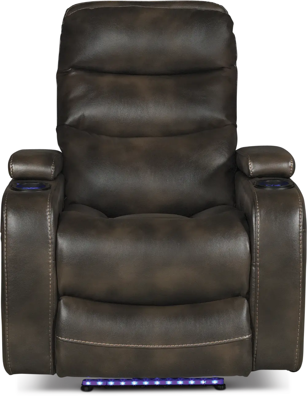 Cinema Brown Power Home Theater Recliner-1