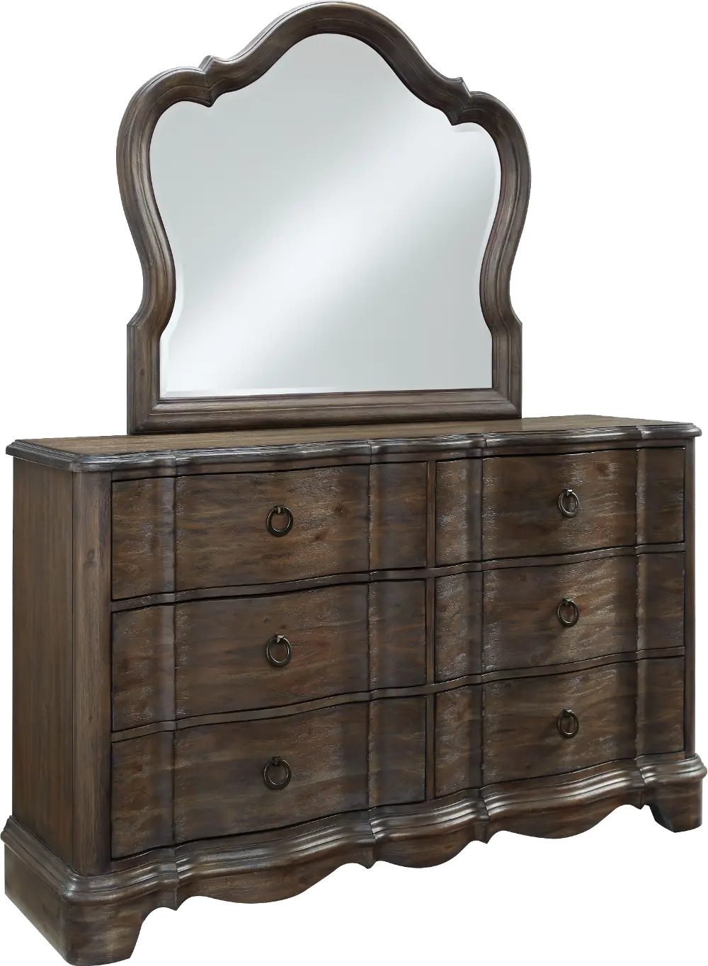 Dusty Brown Classic Traditional Dresser - Parliament-1