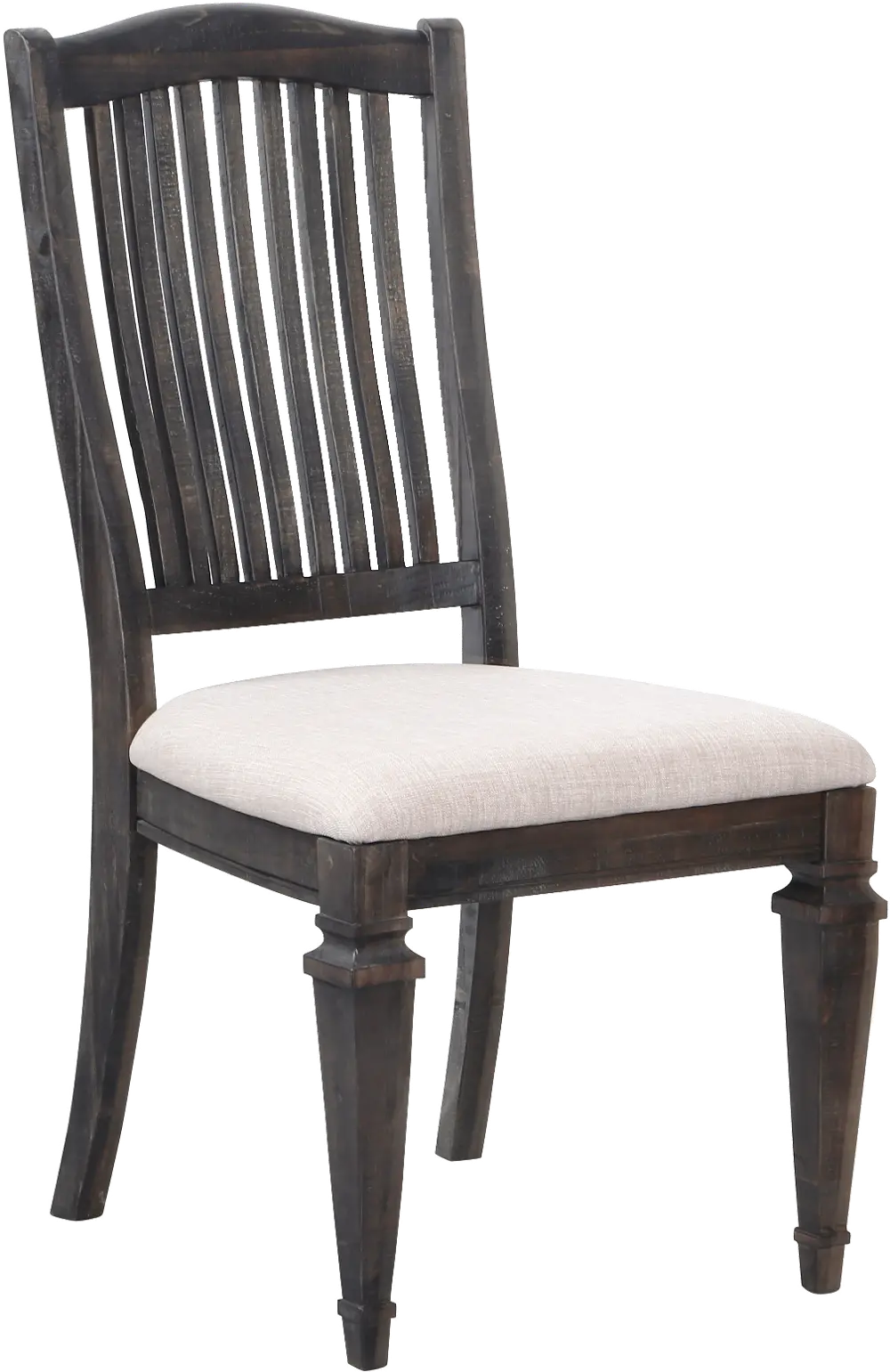 Charcoal Upholstered Dining Room Chair - Sutton Place-1