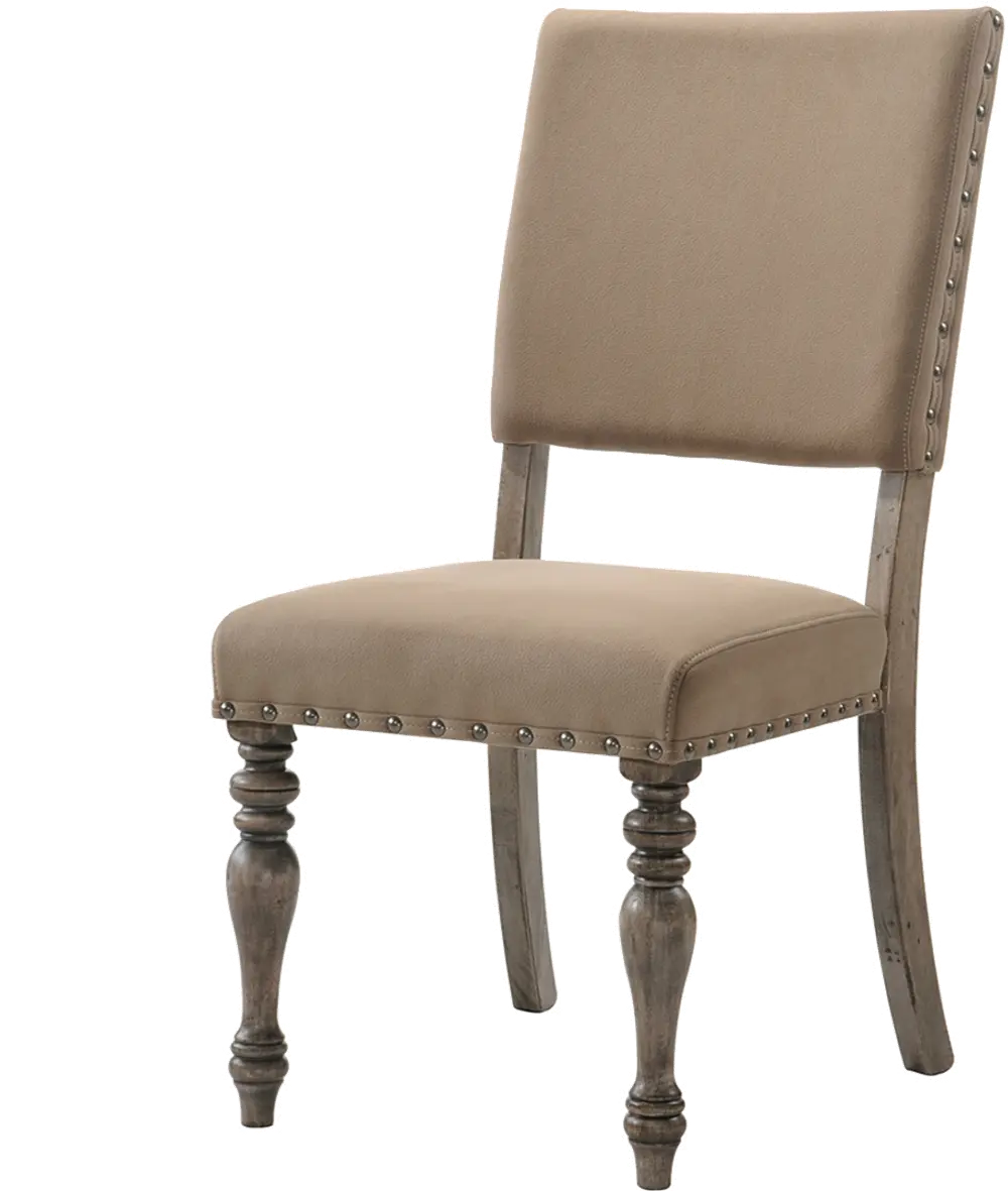 HM8005-18/SCRIPTCHR Driftwood Script Dining Chair - Metropolitan-1