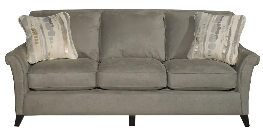 610-637/C134352/SO Contemporary Classic Granite Gray Sofa - Phoebe-1