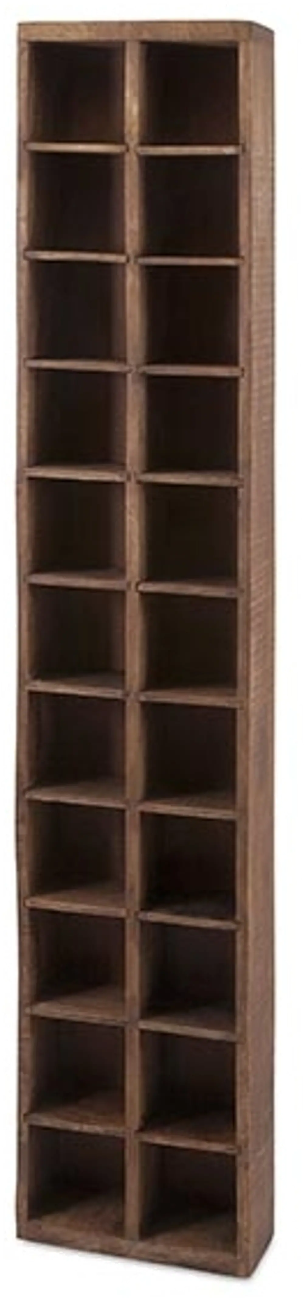 Mango Wood Cubby Shelf - Harper-1