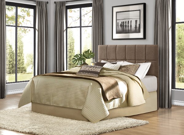 Search Results For Queen Headboards Furniture Couches Brown Upholstered Contemporary Full Queen Headboard Potrero