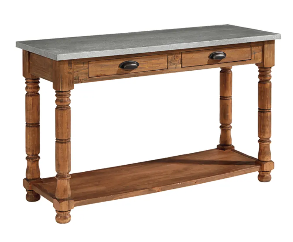 Magnolia Home Furniture Bobbin Console Table-1