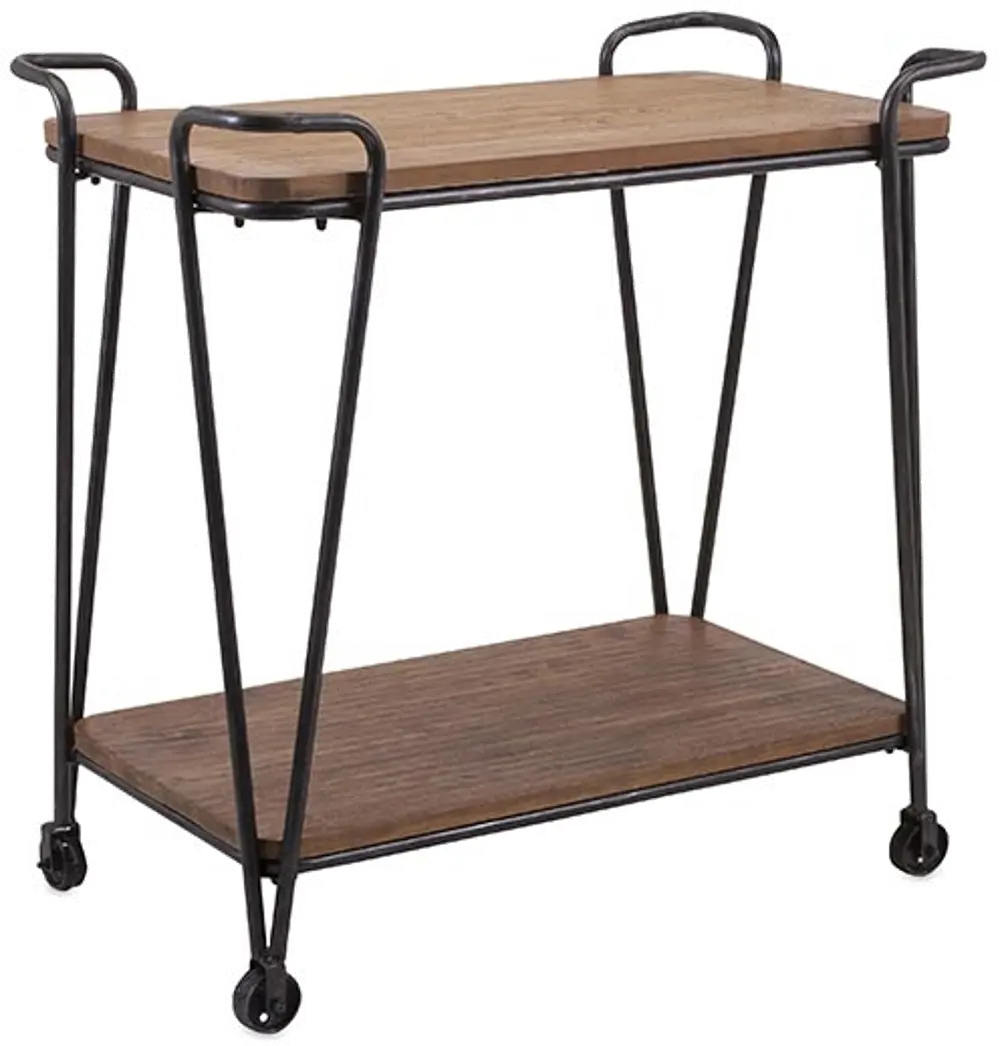Wood and Iron Table - Austin-1