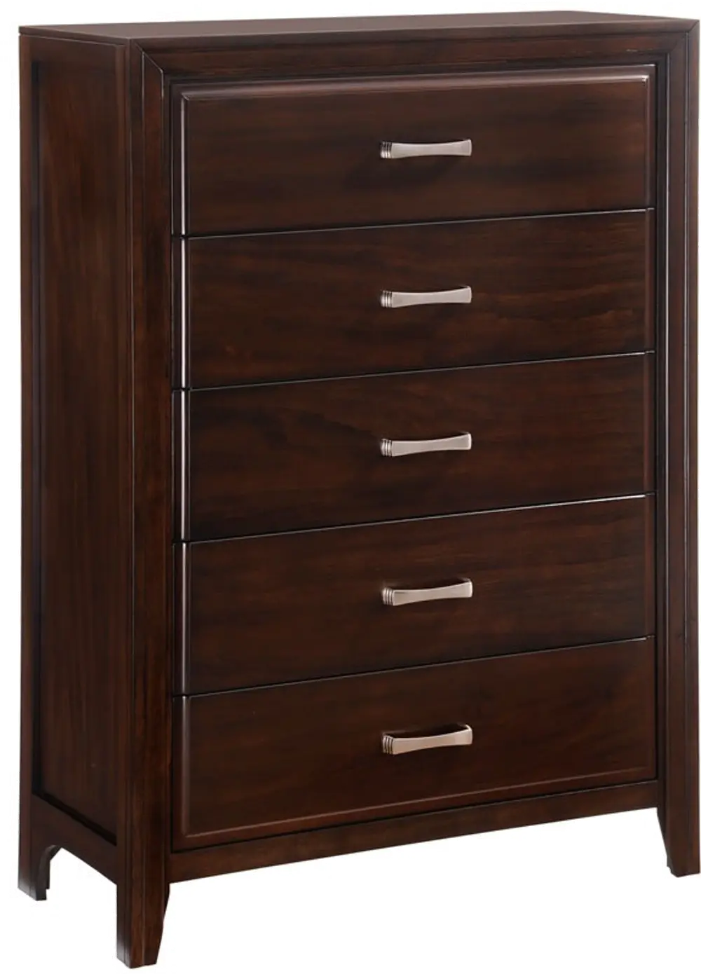Espresso Brown Contemporary Chest of Drawers - Agathis-1
