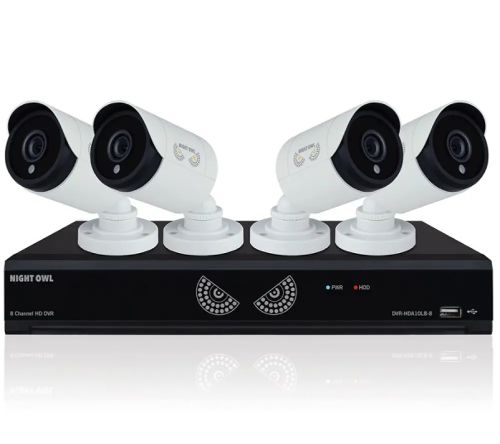 Night Owl HD Analog Video Home Monitoring System-1