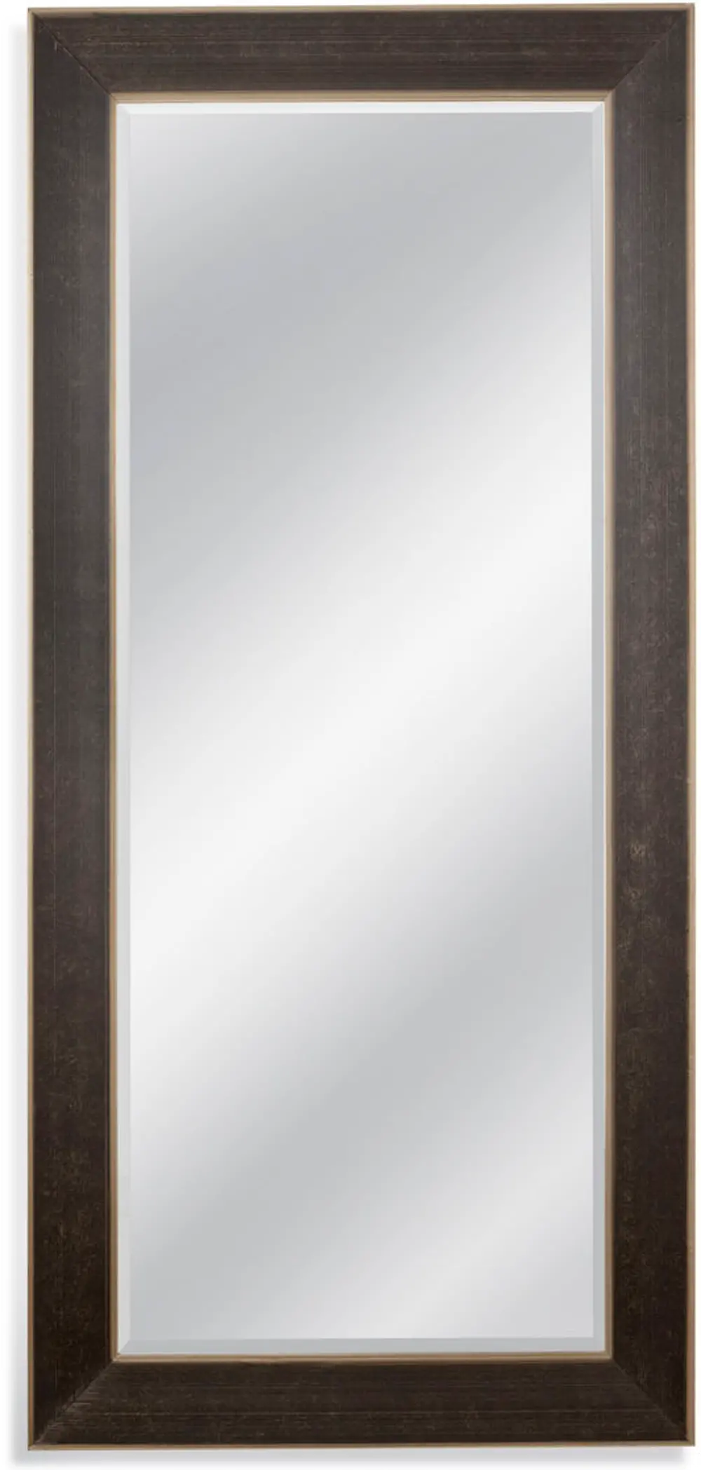 Black and Silver Leaner Mirror-1