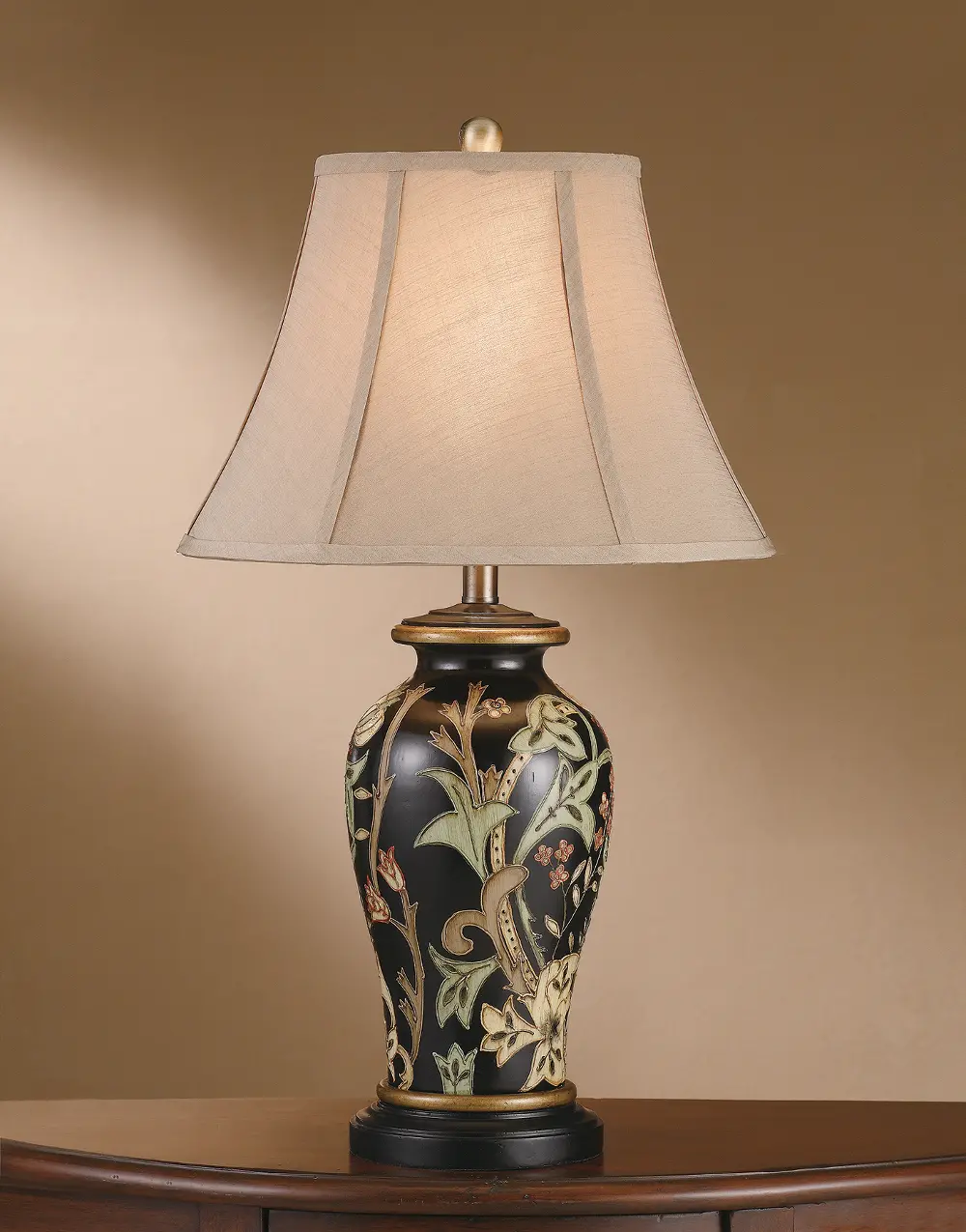 Hand Painted Grass Pattern Table Lamp-1