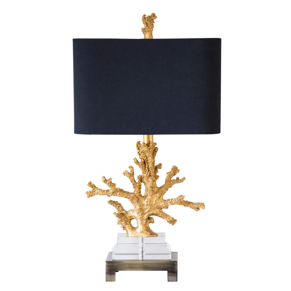 Gold Coral Table Lamp-1