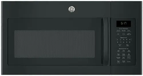 1.7-cu ft 1000-Watt Over-the-range Microwave (Black)