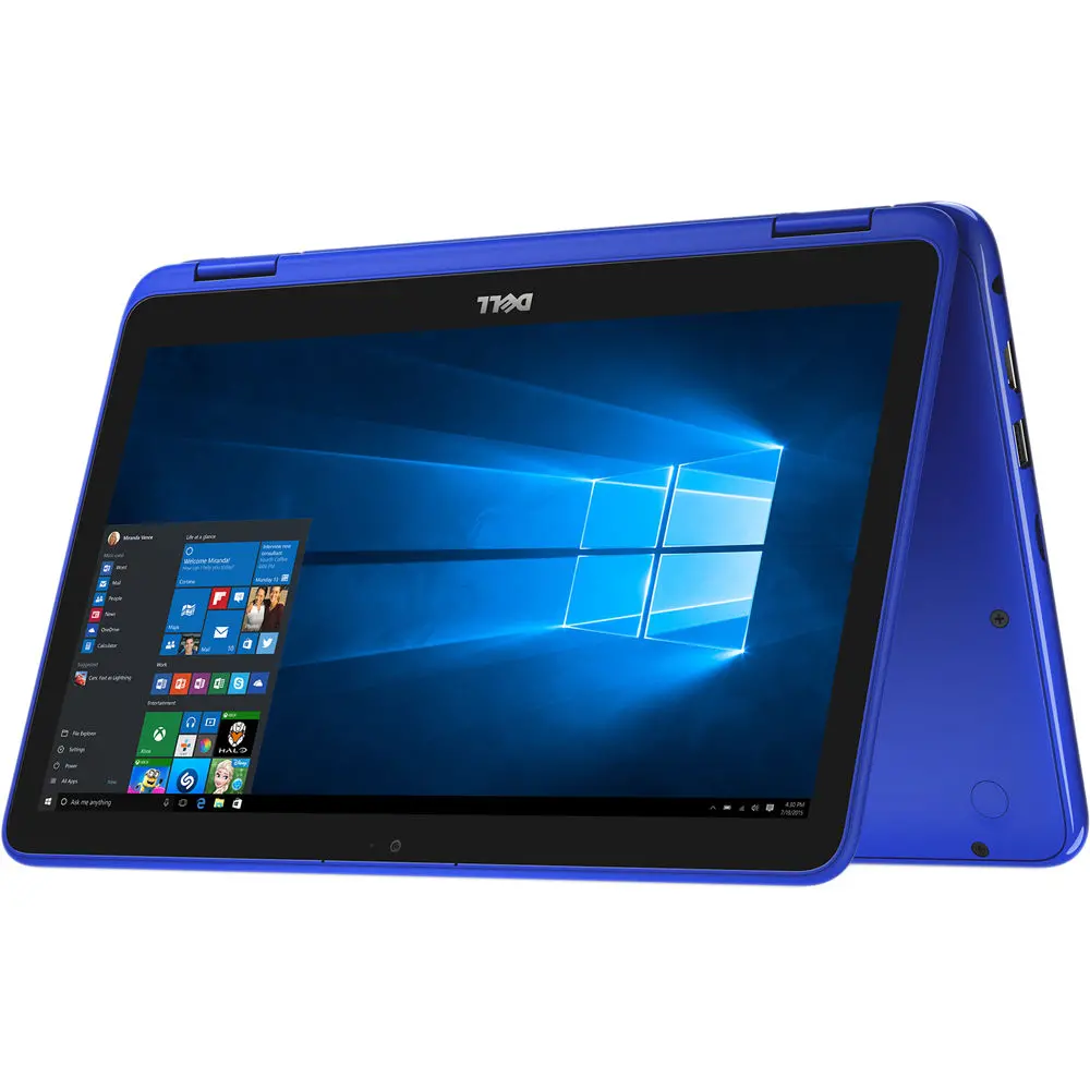 DELL I31683271BLU 11.6 Inch HD Dell i3168-3270 2-in-1 Notebook - Blue-1