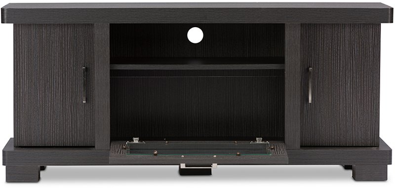 Dark Brown Tv Stand 47 Inch Viveka Rc Willey Furniture