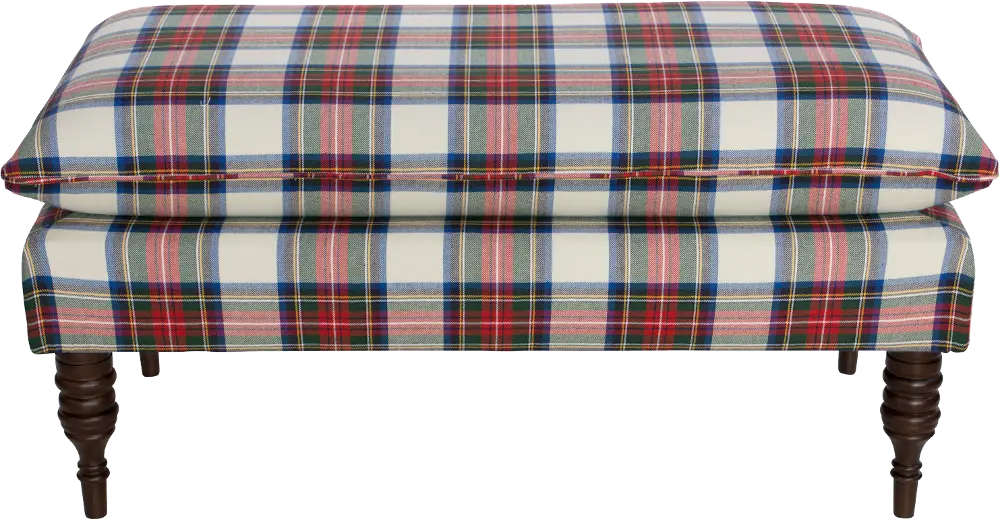 5125STWDRSMLT Stewart Dress Multi Pillow Top Bench-1
