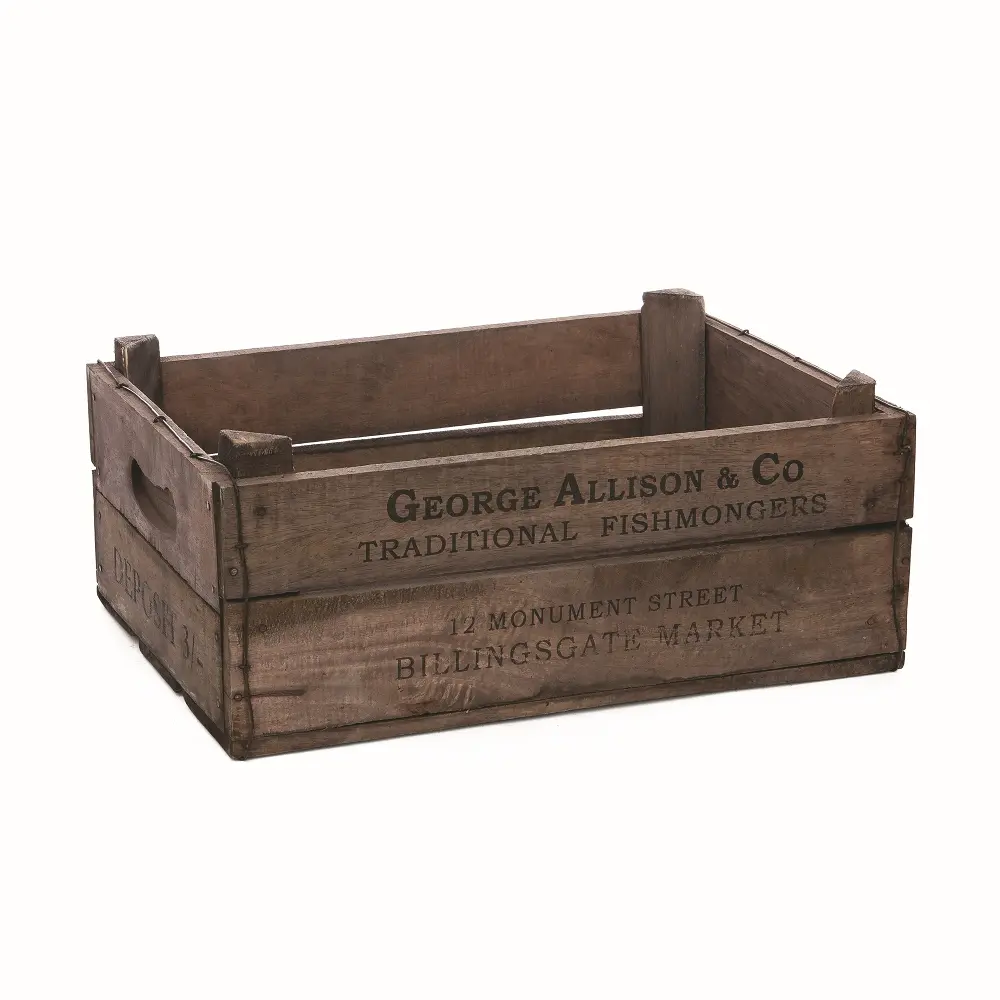 Rectangle Wooden Crate-1