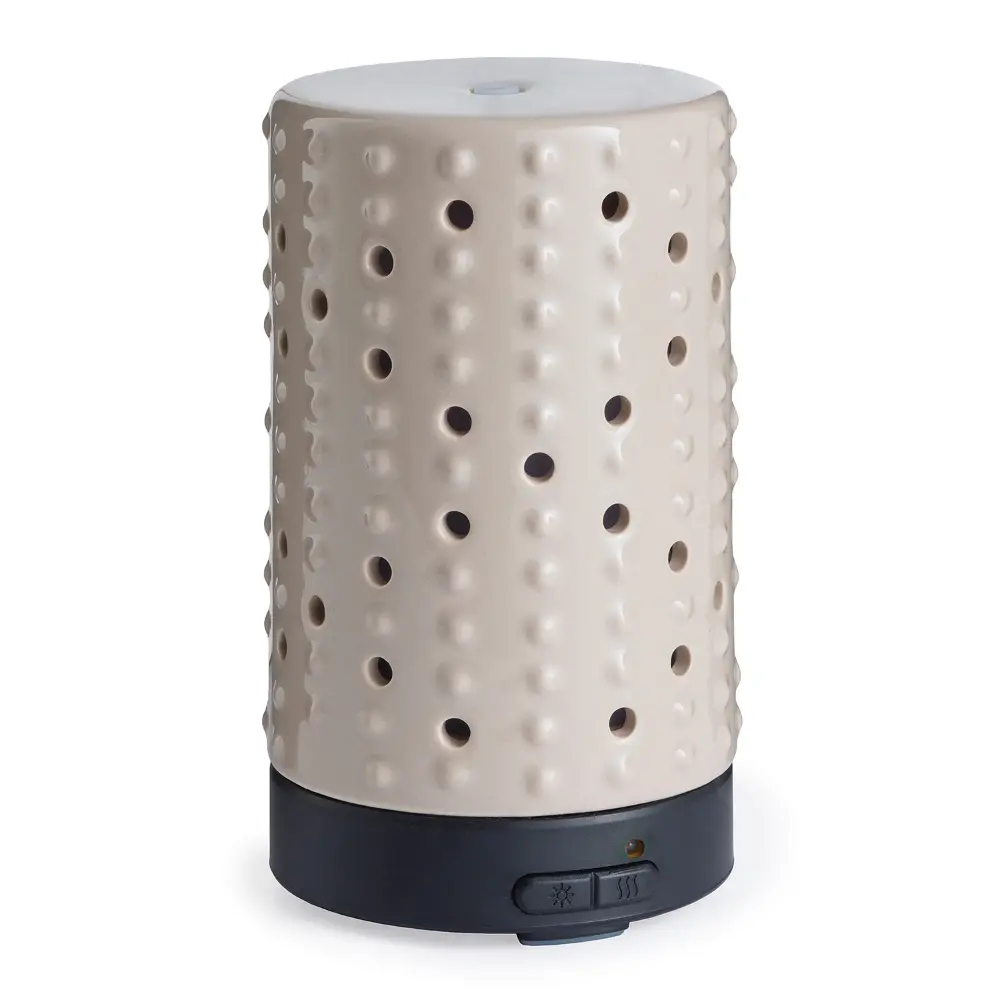Airome Cream Raised Dot Ultrasonic Oil Diffuser - Candle Warmers-1