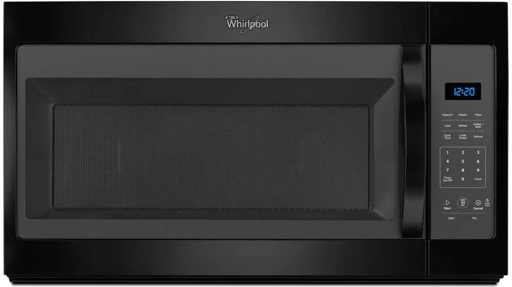 WMH31017FB Whirlpool Over the Range Microwave - 1.7 cu. ft. Black-1