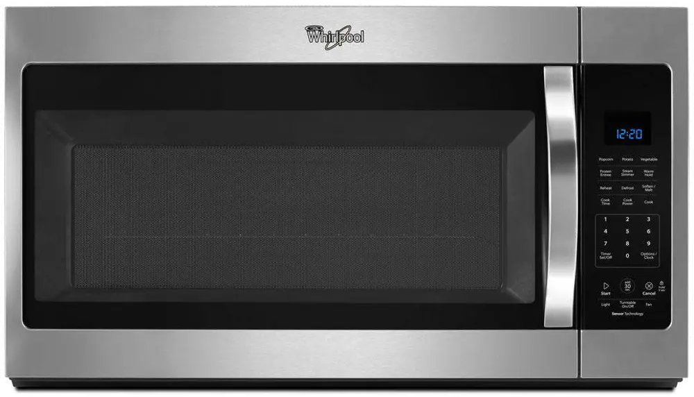 WMH32519FS Whirlpool 1.9 cu. ft. Over-the-Range Microwave Oven - Stainless Steel-1