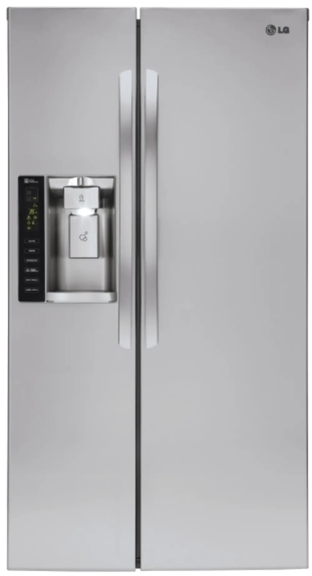 LSXC22326S LG Stainless Steel Side-by-Side Refrigerator - 36 Inch-1