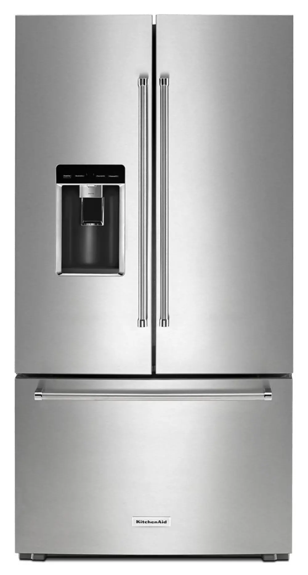 KRFC604FSS KitchenAid Counter Depth French Door Refrigerator - 23.76 cu. ft., 36 Inch Stainless Steel-1