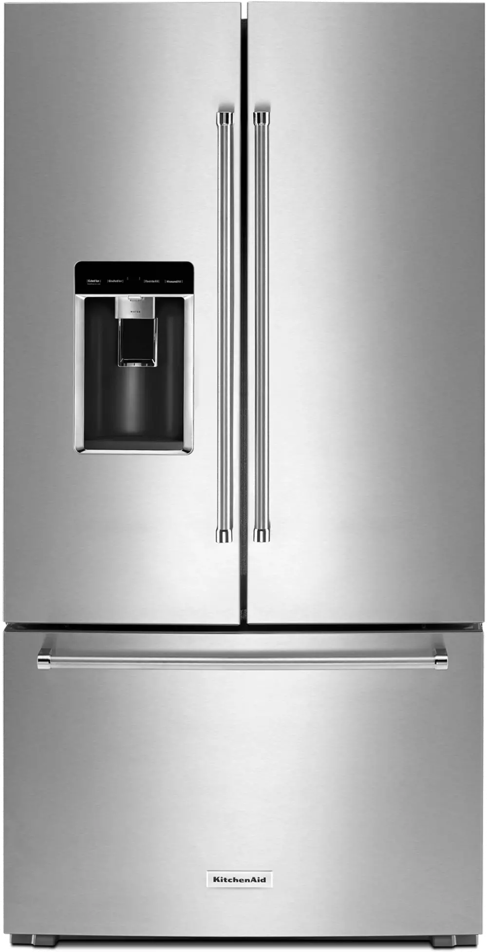 KRFC704FSS KitchenAid Counter Depth French Door Refrigerator - 23.8 cu. ft., 36 Inch Stainless Steel-1