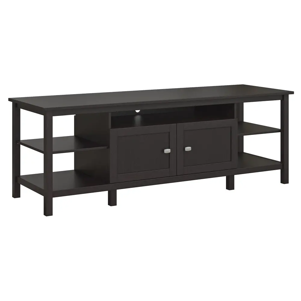 BDV172EO-03 Espresso Brown Oak Modern 75 Inch TV Stand - Broadview-1