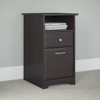 Espresso Oak 2 Drawer File Cabinet - Cabot