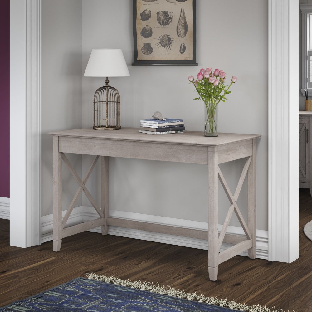 Gray 48 Inch Writing Desk - Bush Furniture