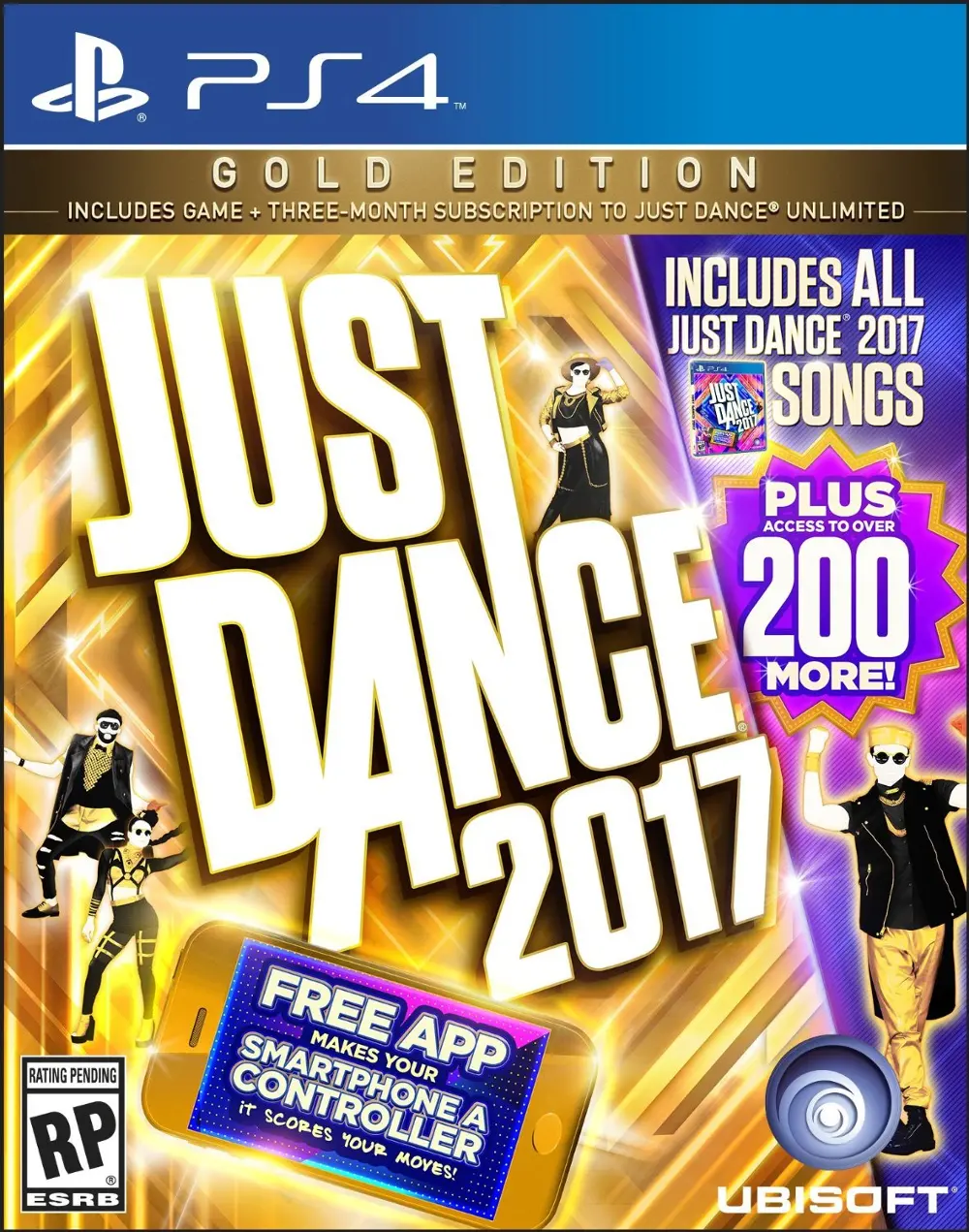 PS4 UBI 02319 Just Dance 2017 Gold Edition - PS4-1