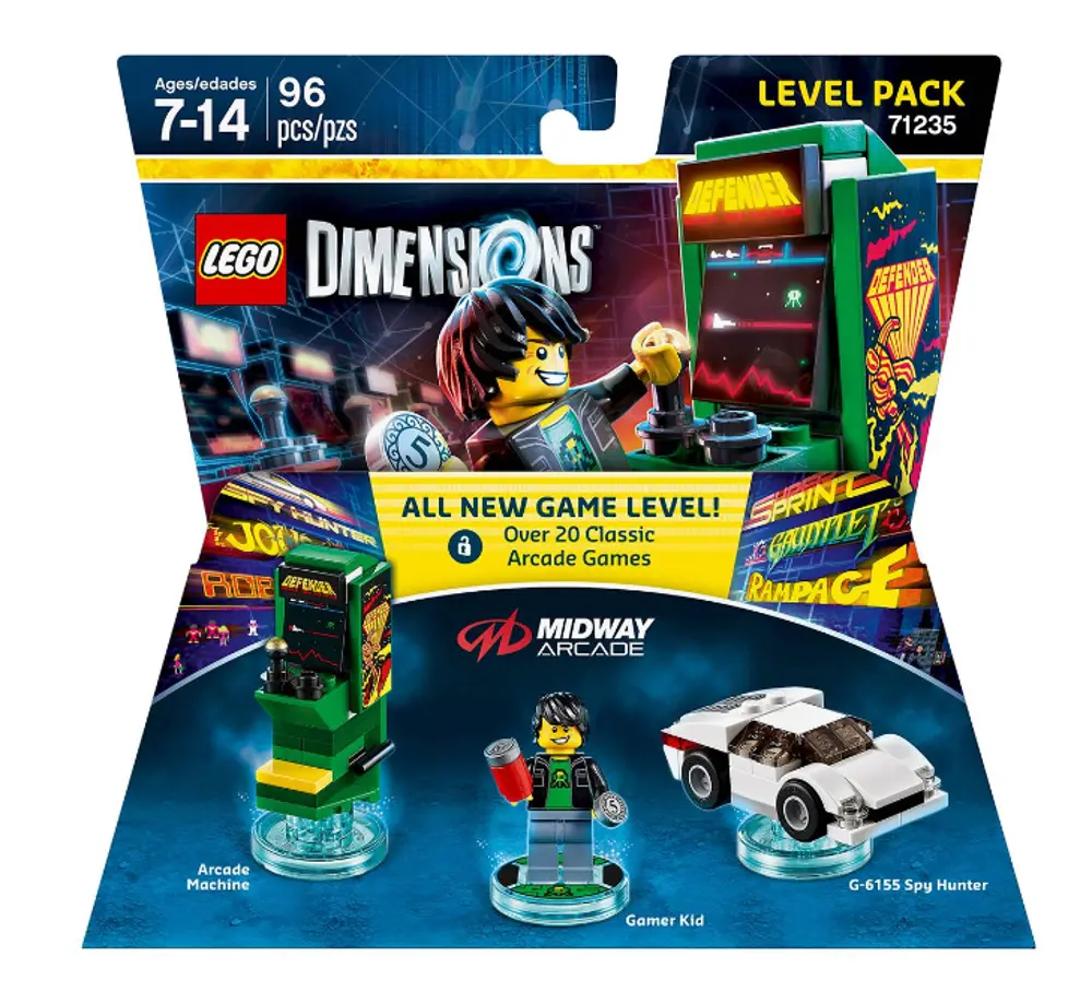 LEGO Dimensions Level Pack: Midway Arcade-1