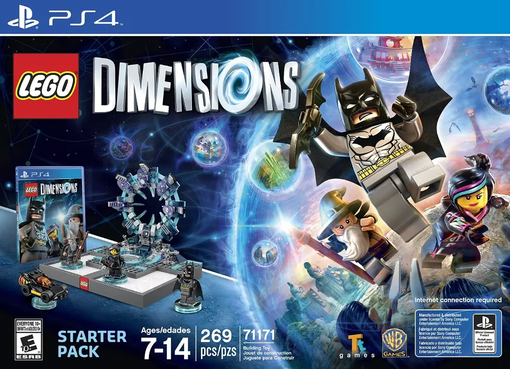 PS4 WAR 45038 LEGO Dimensions Starter Pack - PS4-1