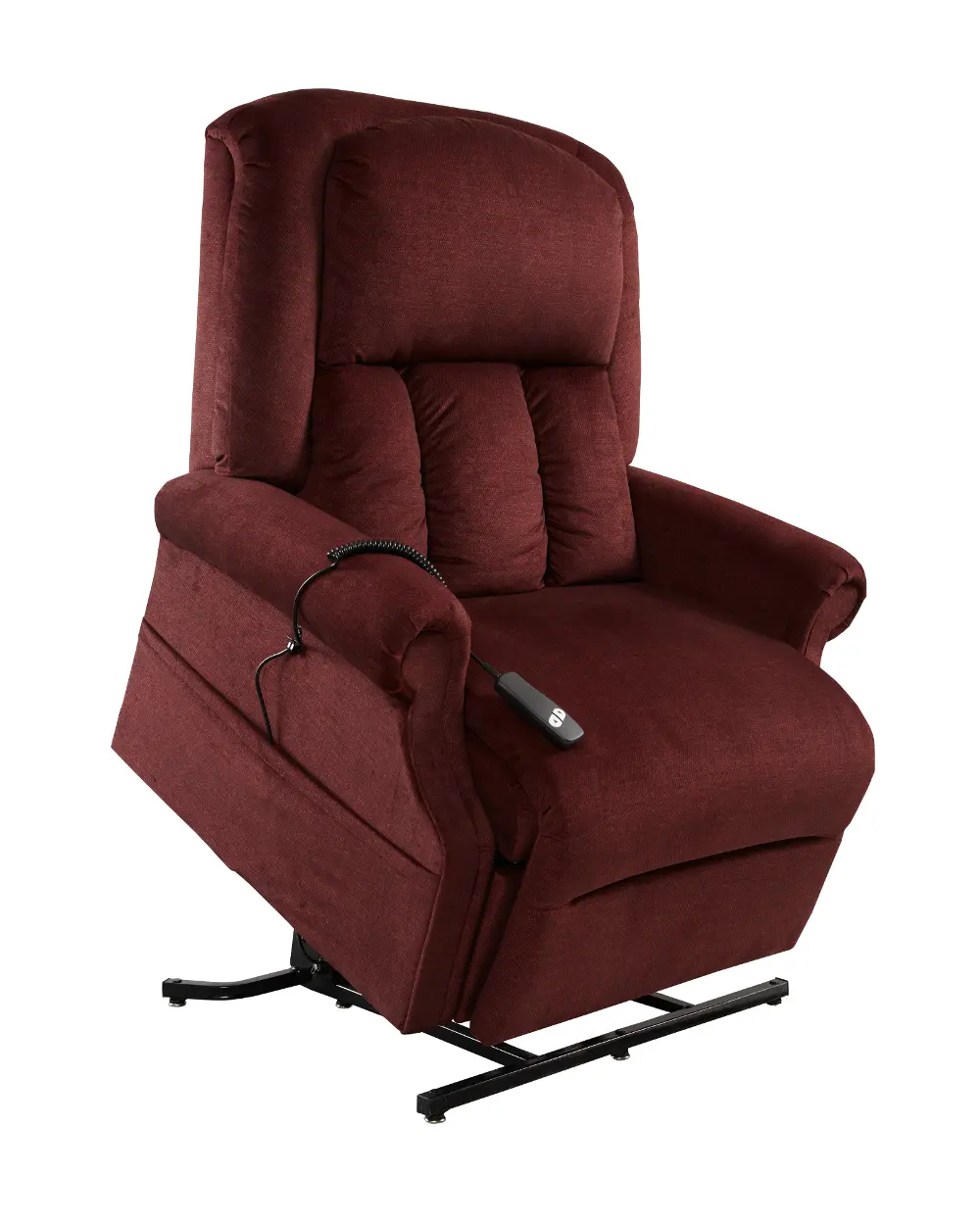 Bordeaux Red Reclining Lift Chair-1