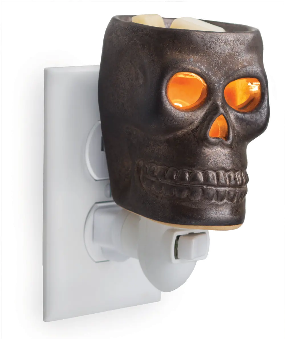 Skull Pluggable Fragrance Warmer - Candle Warmers-1