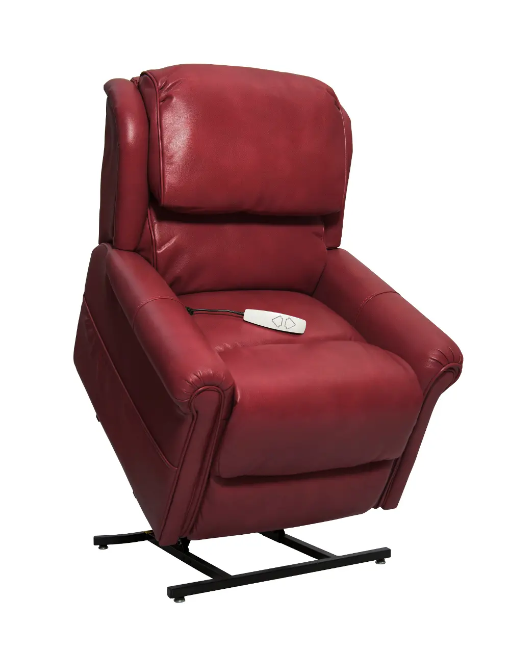 Red Power Reclining Lift Chair-1