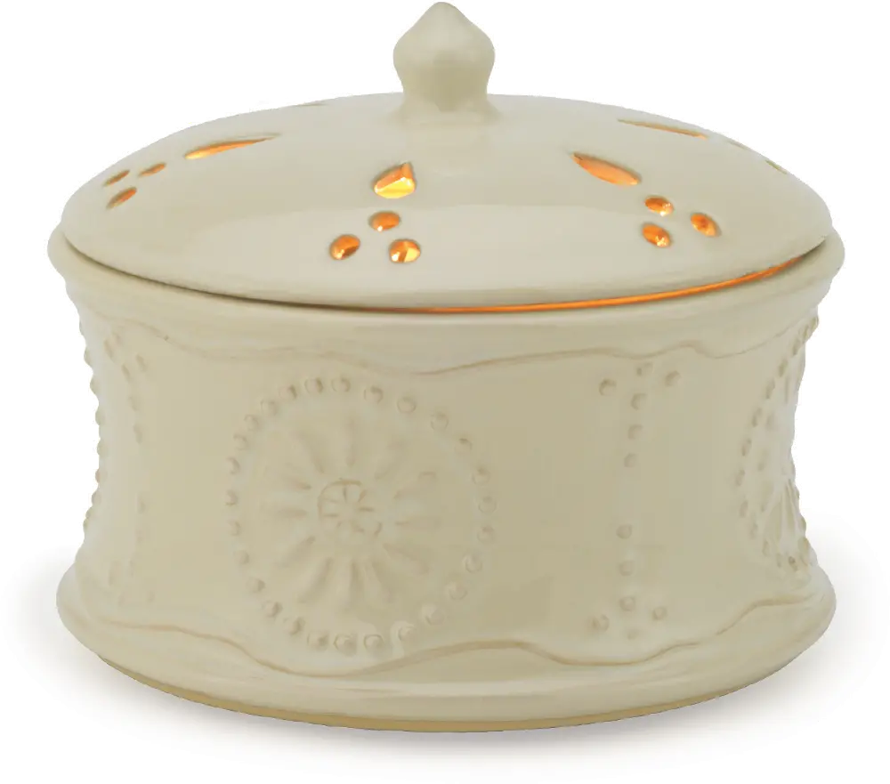 Cream Candle Aire Fragrance Warmer - Candle Warmers-1