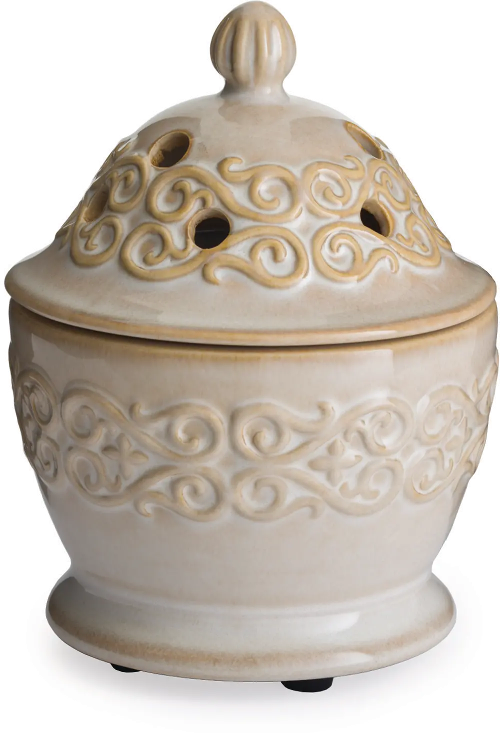 Ivory Candle Breeze Fan Fragrance Warmer - Candle Warmers-1
