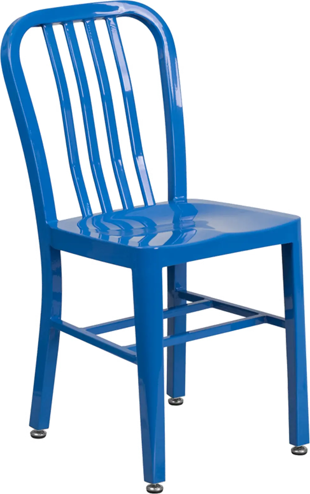 Blue Metal Indoor-Outdoor Chair-1