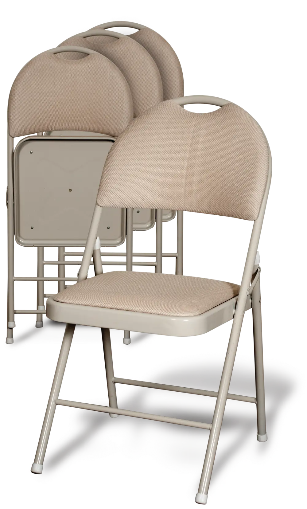Padded Metal Folding Chair-1