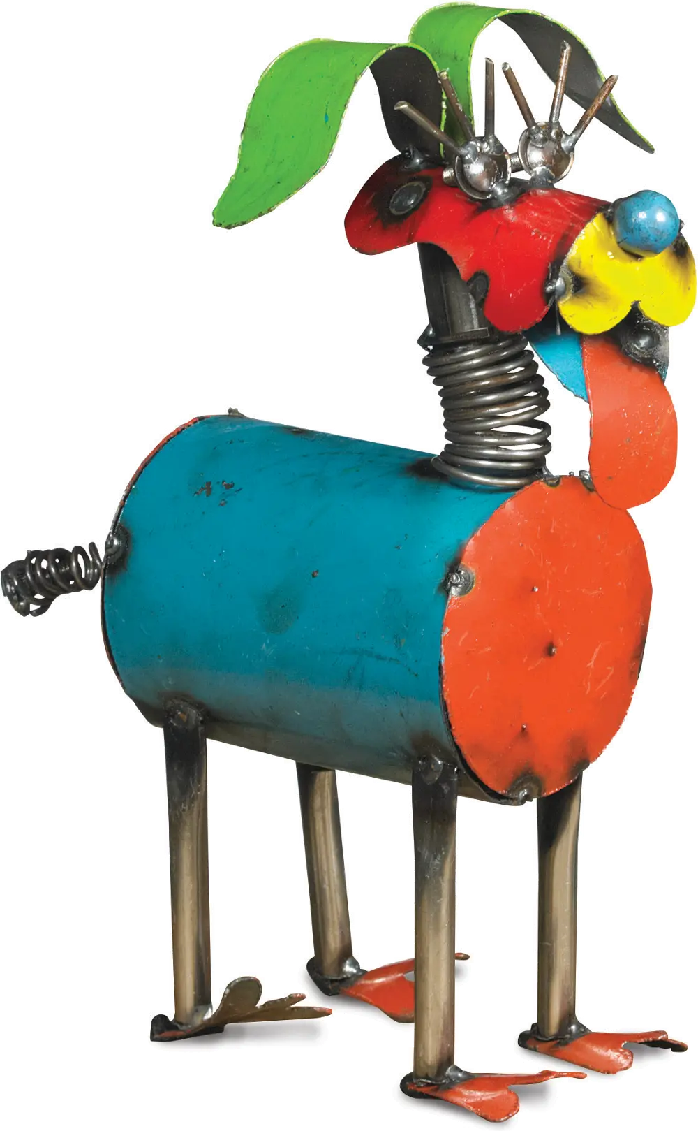 Multi-Color Metal Spring Neck Dog-1