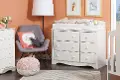 10208 Angel White Changing Table Dresser - South Shore
