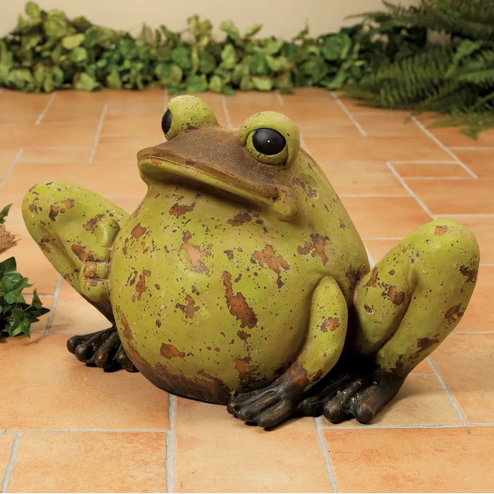Antique Frog Figurine-1