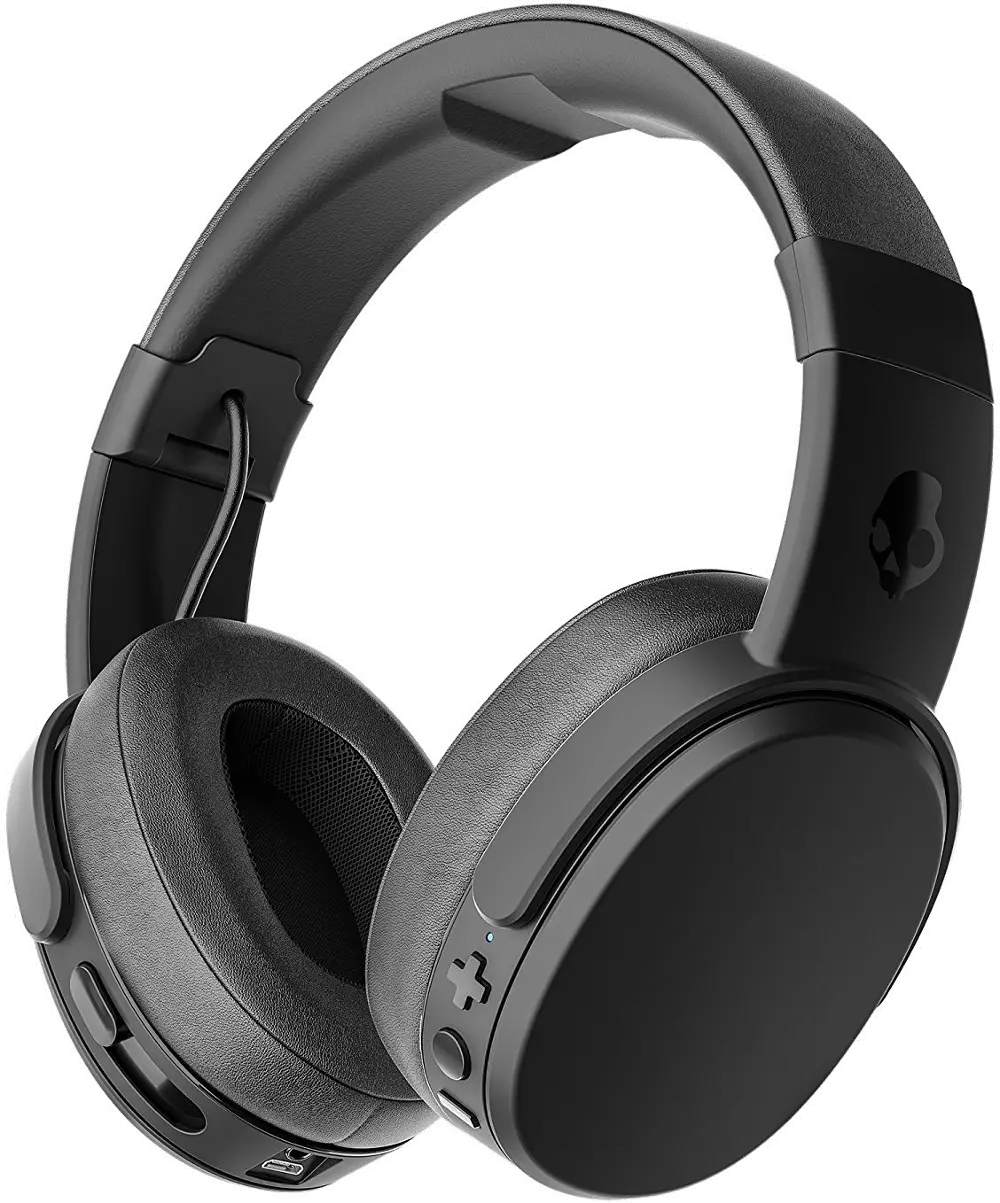 S6CRW-K591 Skullcandy Crusher Wireless Over-the-Ear Headphones - Black-1
