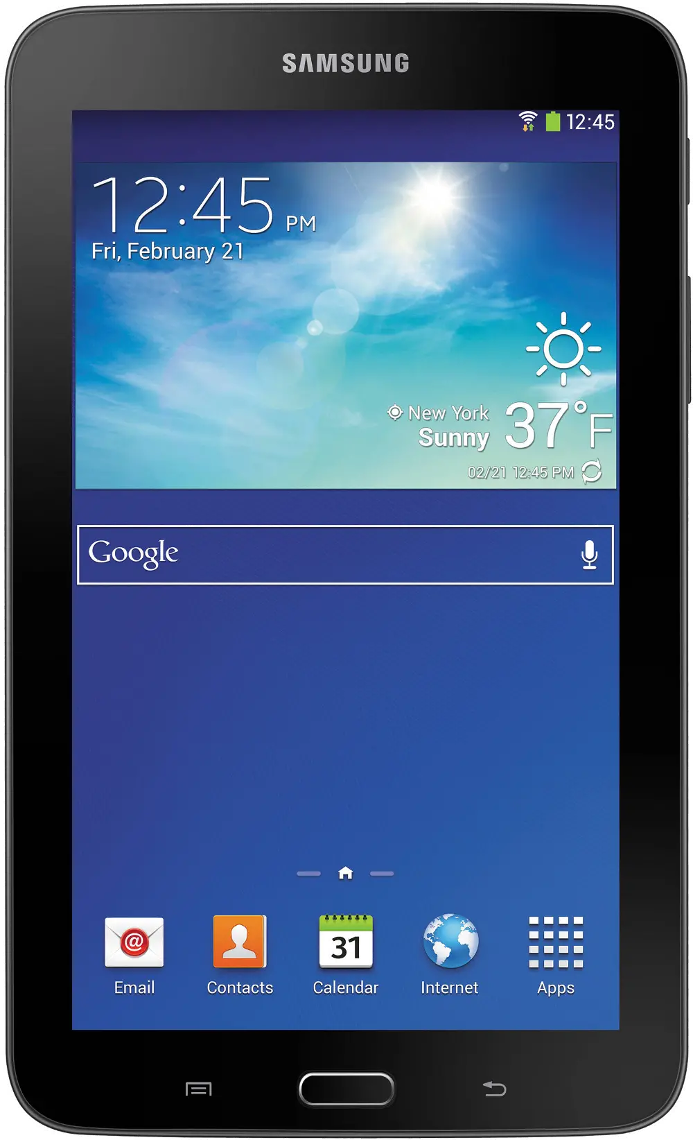 SM-T280NZKAXAR Samsung Galaxy Tab A 7 Inch - 8GB - Black-1