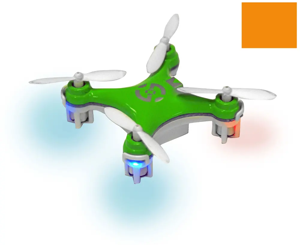 Orange Mini Quad Copter Drone-1