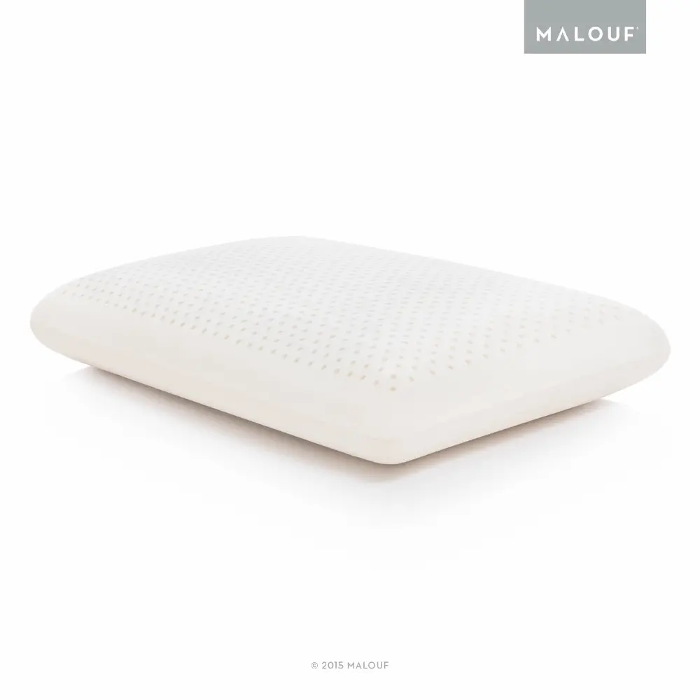 Z by Malouf Queen Mid Loft Latex Pillow-1