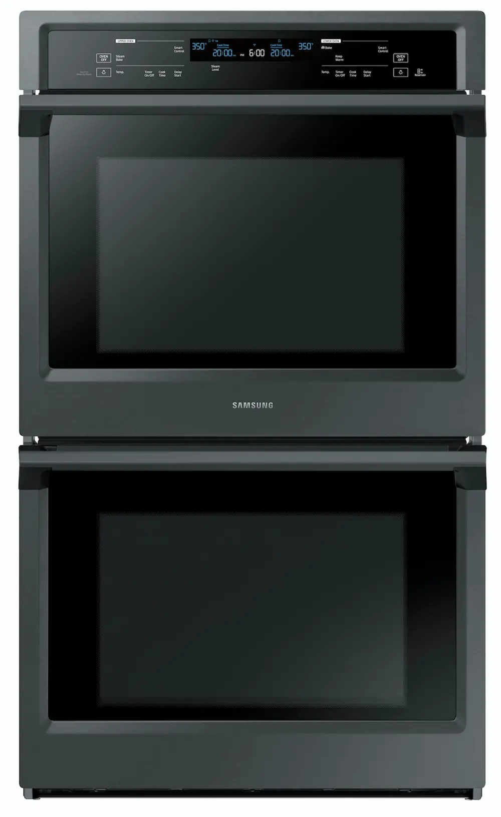 NV51K6650DG Samsung 10.2 cu ft Double Wall Oven - Black Stainless Steel 30 Inch-1
