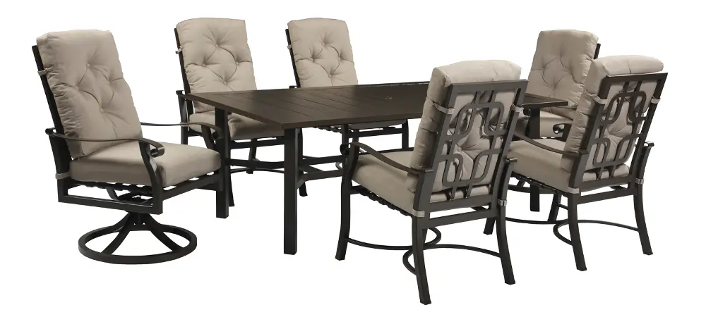 Chatham Collection 7 Piece Patio Dining Set-1