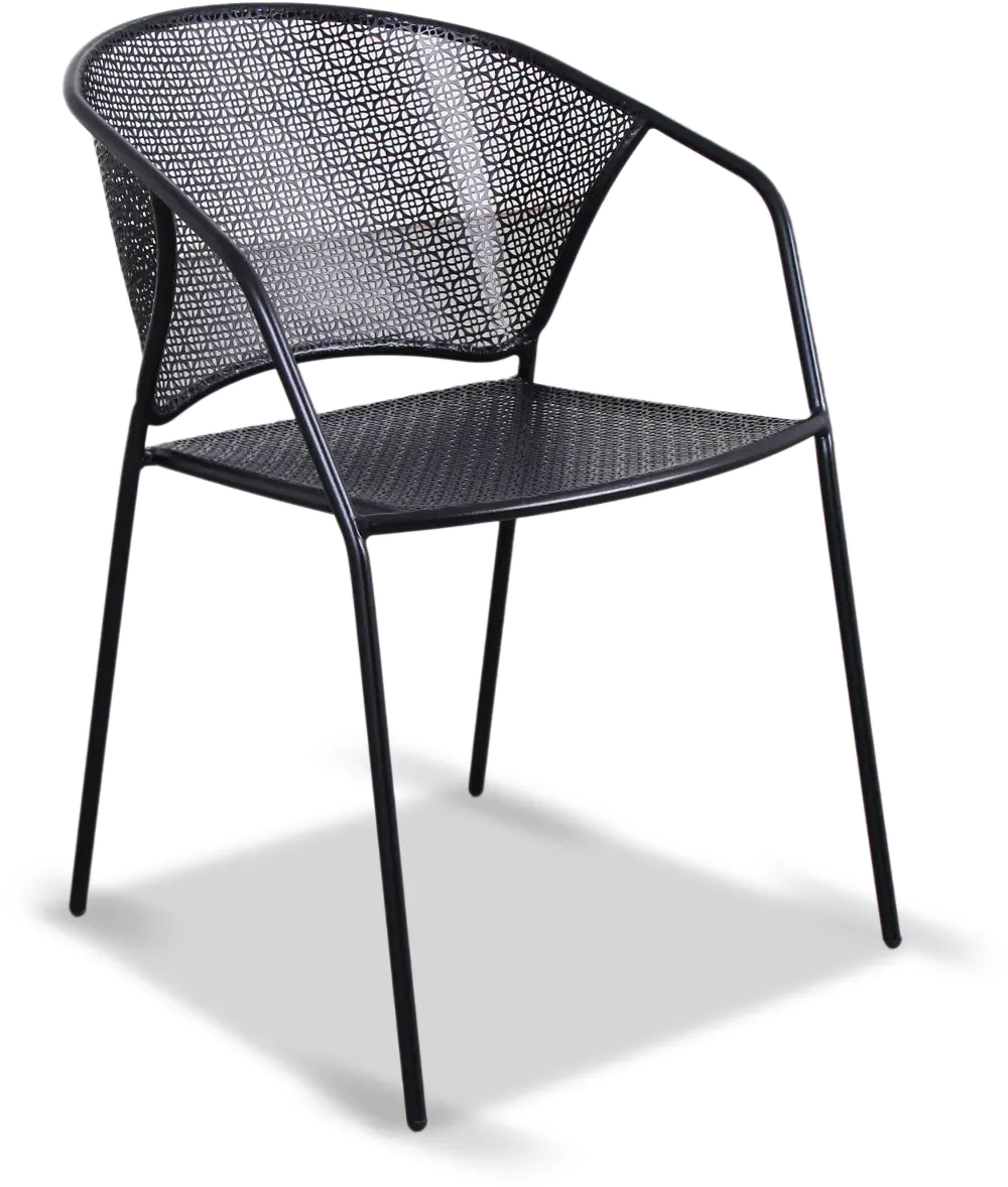 Stamped Metal Patio Chair-1