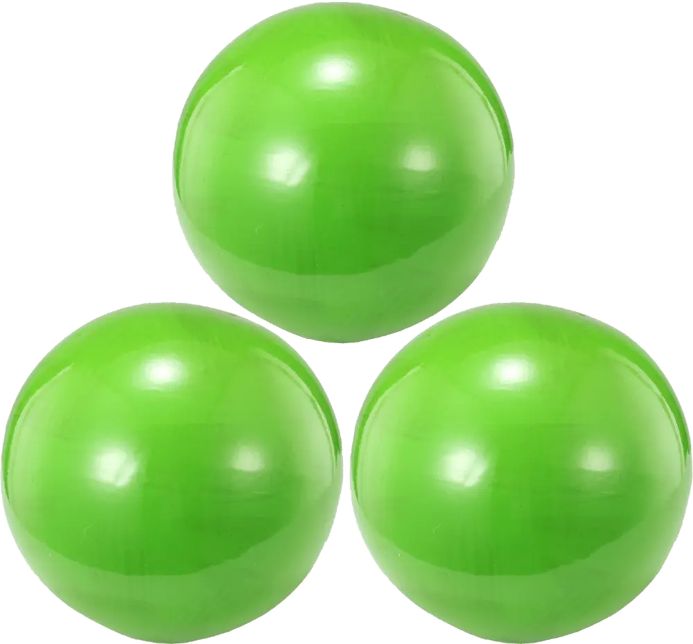Assorted 4 Inch Lime Green Decorative Orb-1