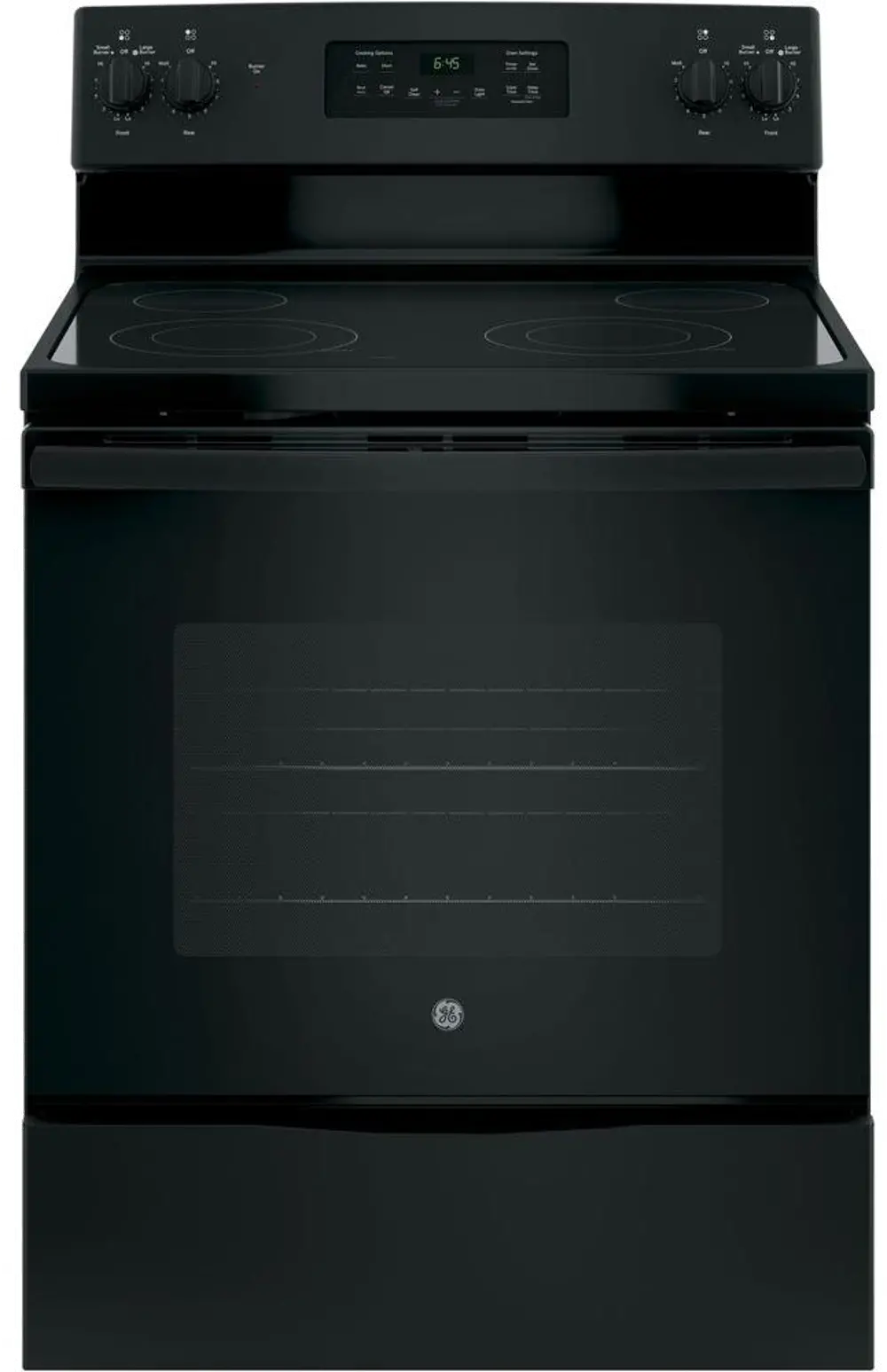 JB645DKBB GE 5.3 cu ft Electric Range - Black-1